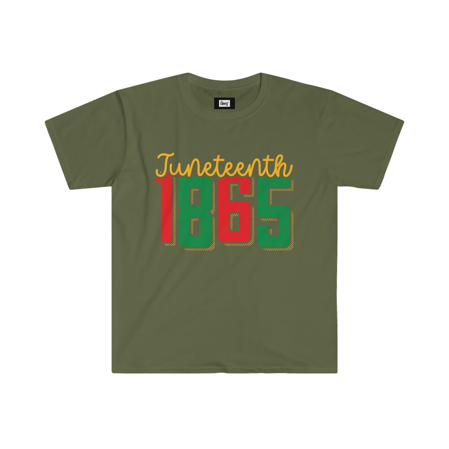 Gmoney Hustl3 JuneTeenth Softstyle T-Shirt