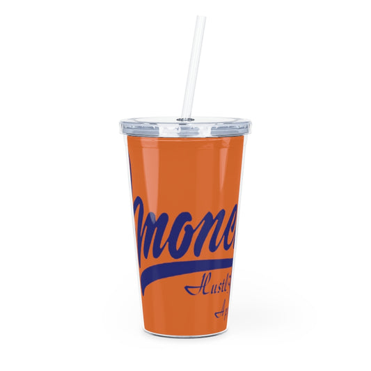GMoney Hustl3 Plastic Tumbler with Straw
