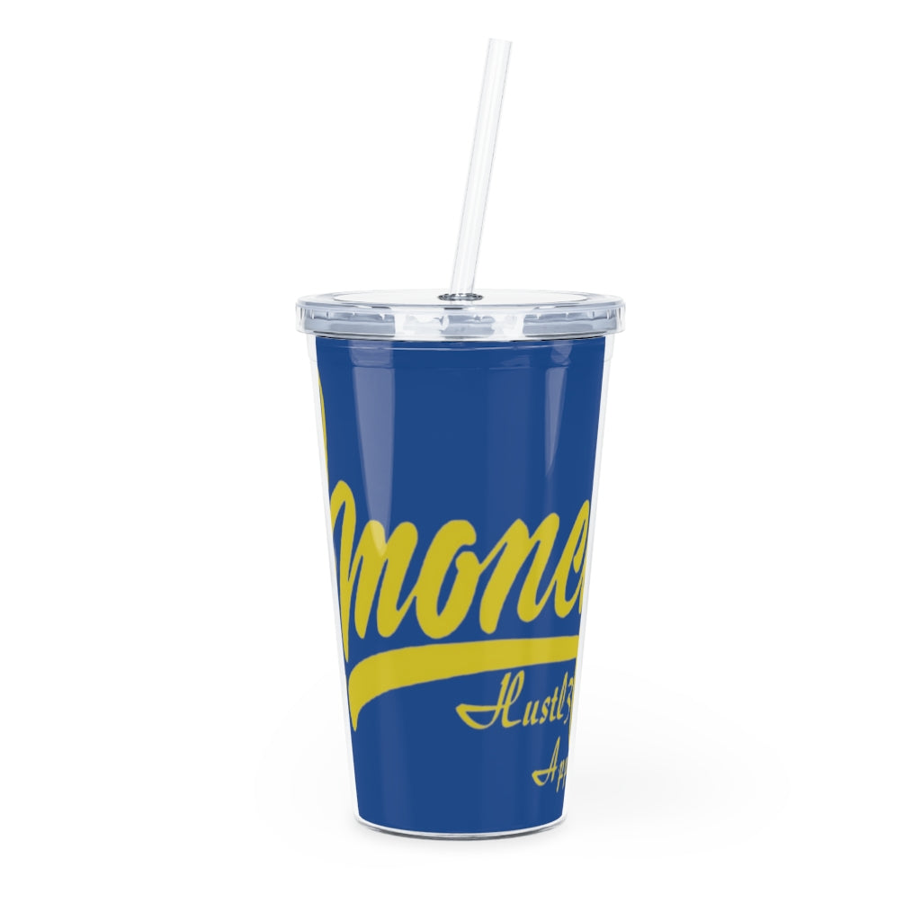 GMoney Hustl3 Plastic Tumbler with Straw