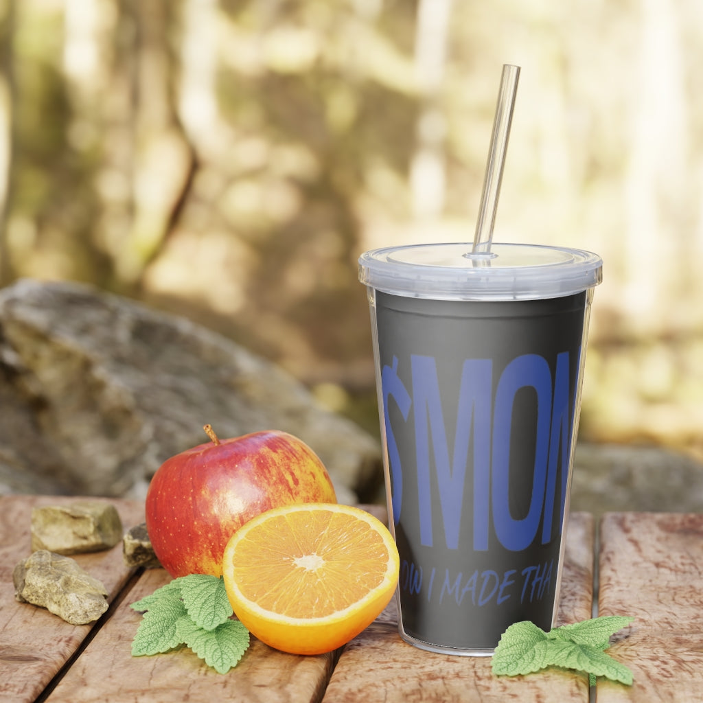 GMoney Hustl3 Plastic Tumbler with Straw