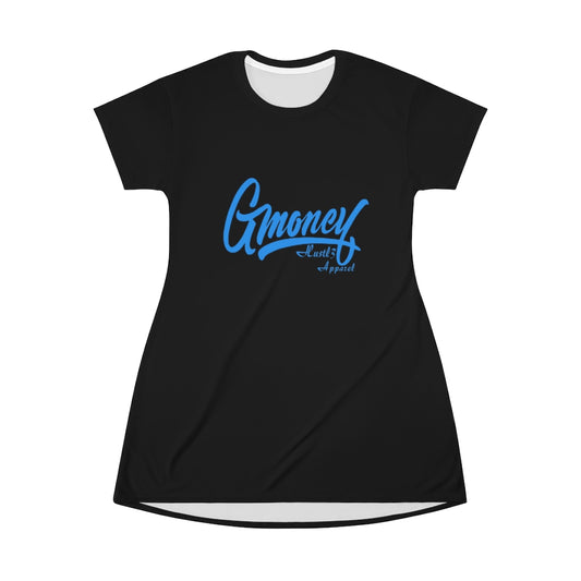 GMONEYHUSTL3 T-SHIRT DRESS