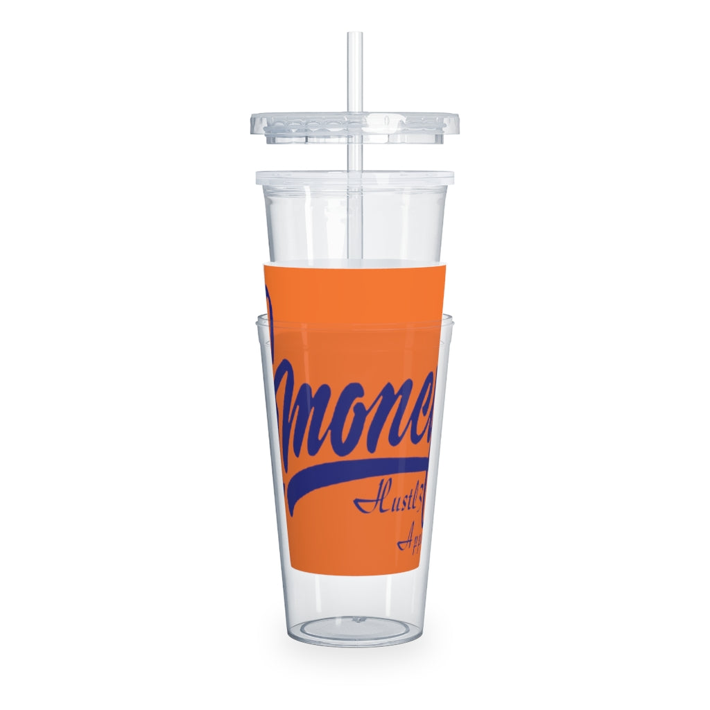 GMoney Hustl3 Plastic Tumbler with Straw