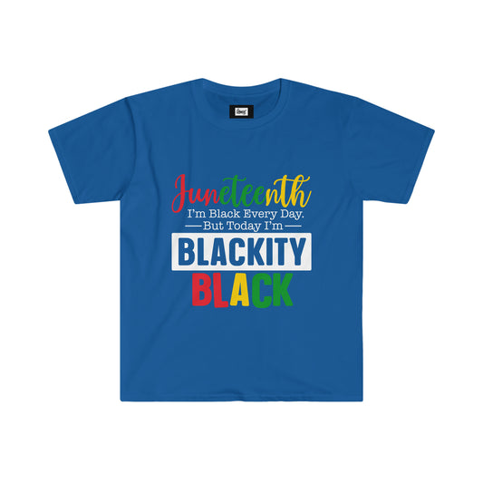 Gmoney Hustl3 JuneTeenth Softstyle T-Shirt