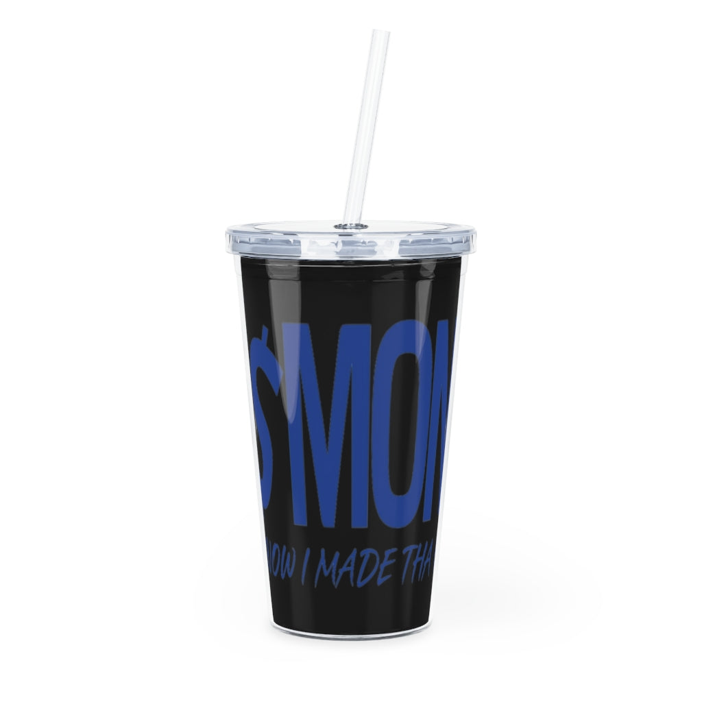 GMoney Hustl3 Plastic Tumbler with Straw