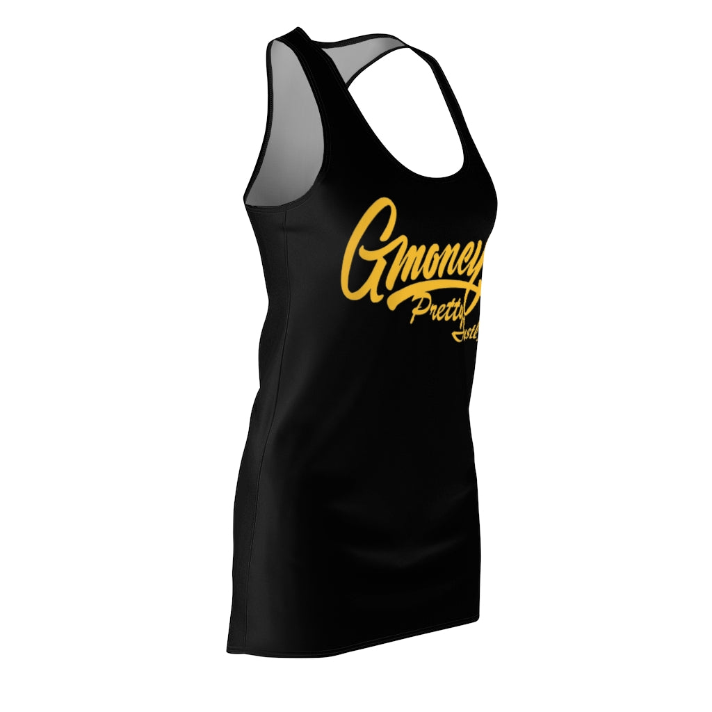 Gmoney Pretty Hustl3 Cut & Sew Racerback Dress