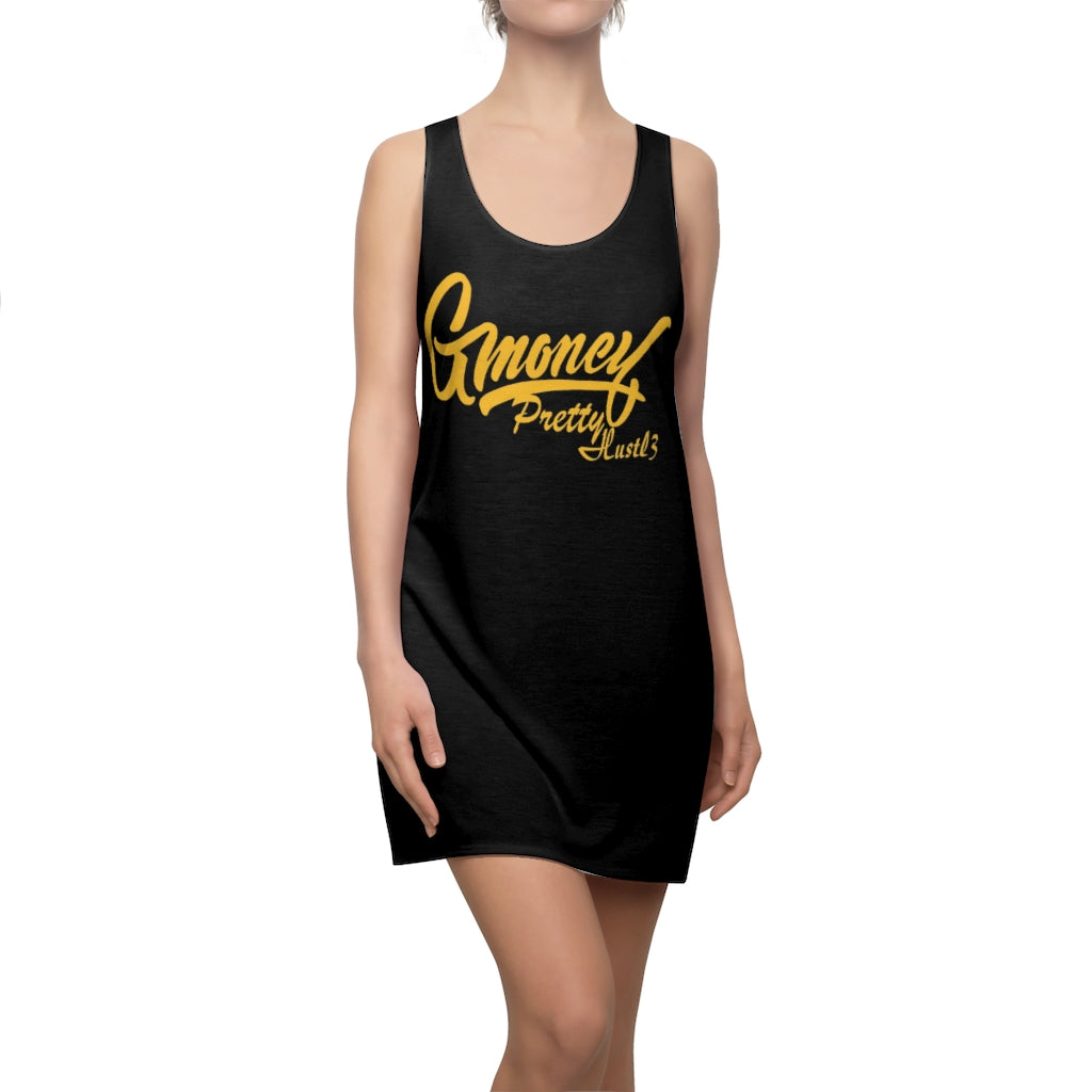 Gmoney Pretty Hustl3 Cut & Sew Racerback Dress