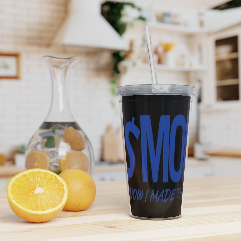 GMoney Hustl3 Plastic Tumbler with Straw