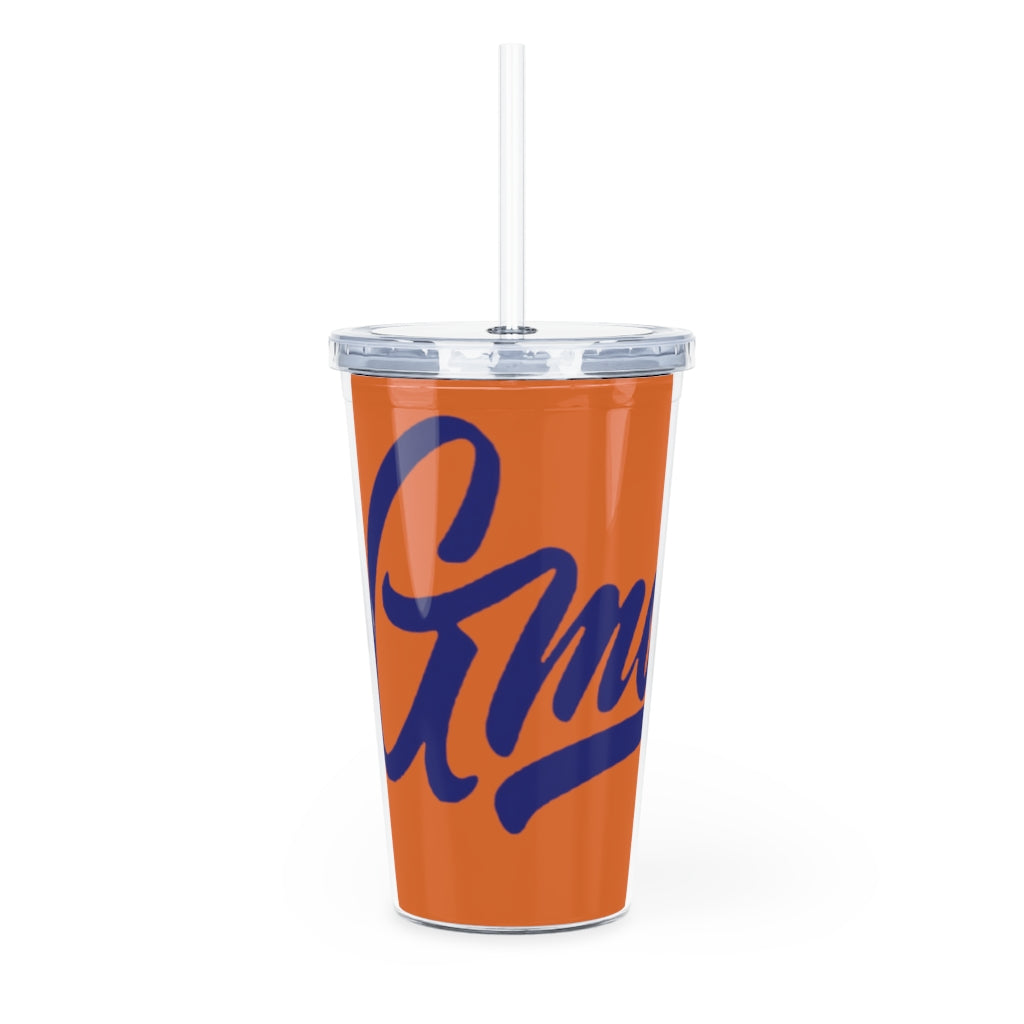 GMoney Hustl3 Plastic Tumbler with Straw