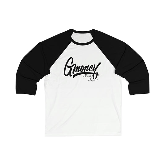 Gmoeny Hustl3 3\4 Sleeve Baseball Tee