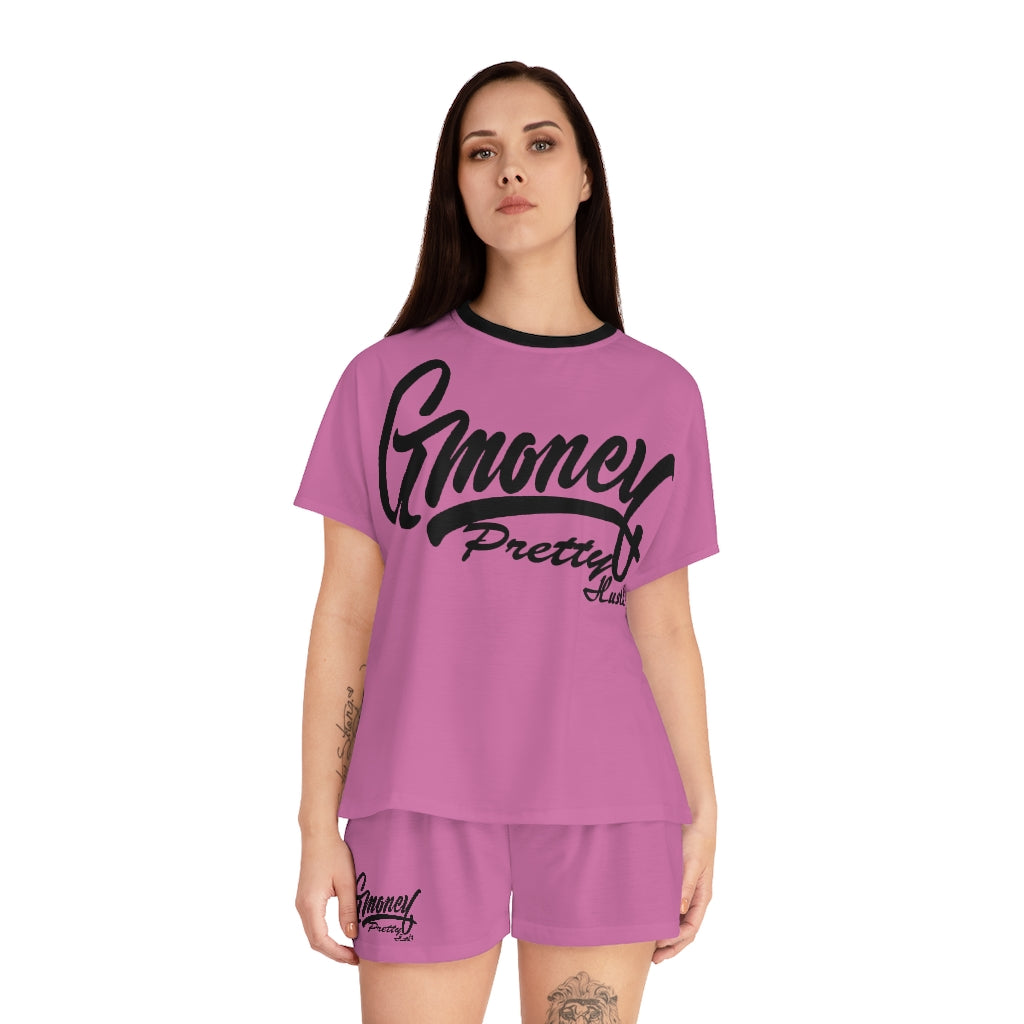 Gmoney Pretty Hustl3 Short Pajama Set