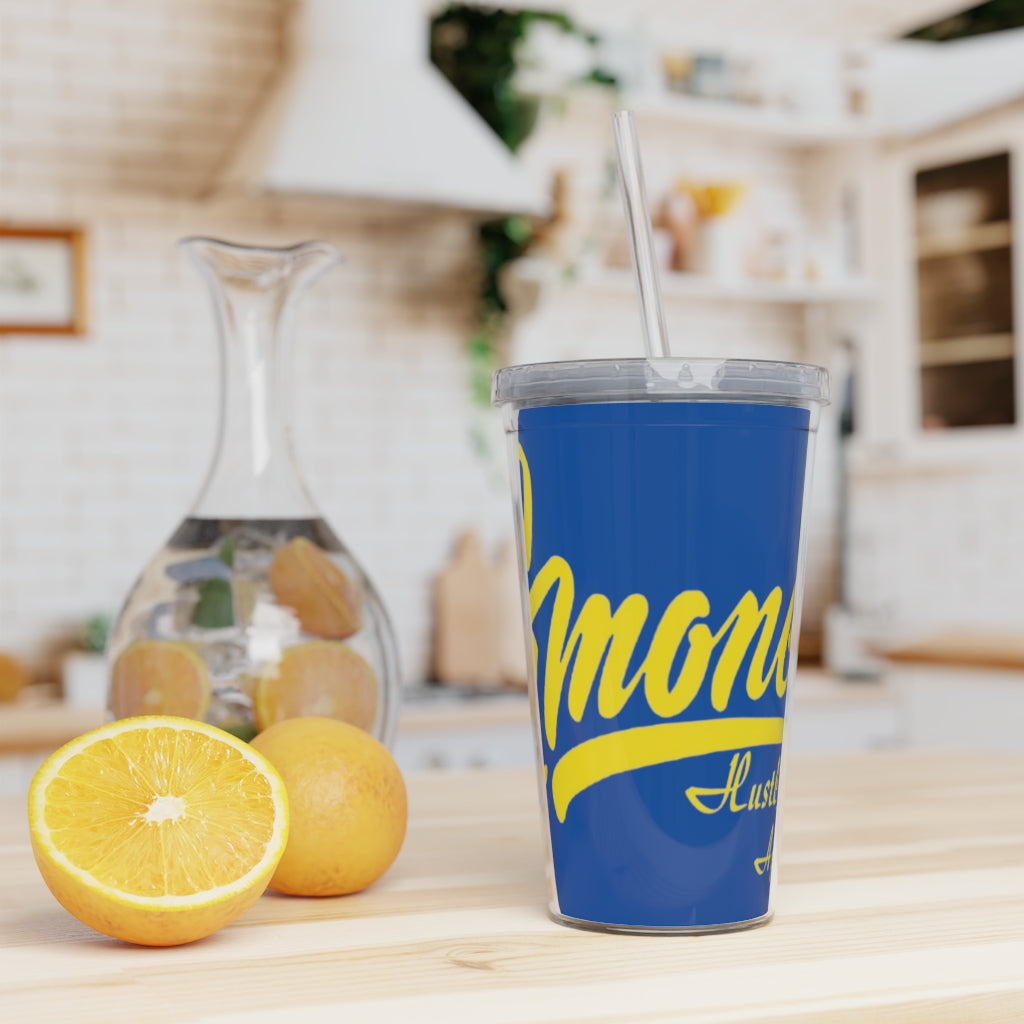 GMoney Hustl3 Plastic Tumbler with Straw