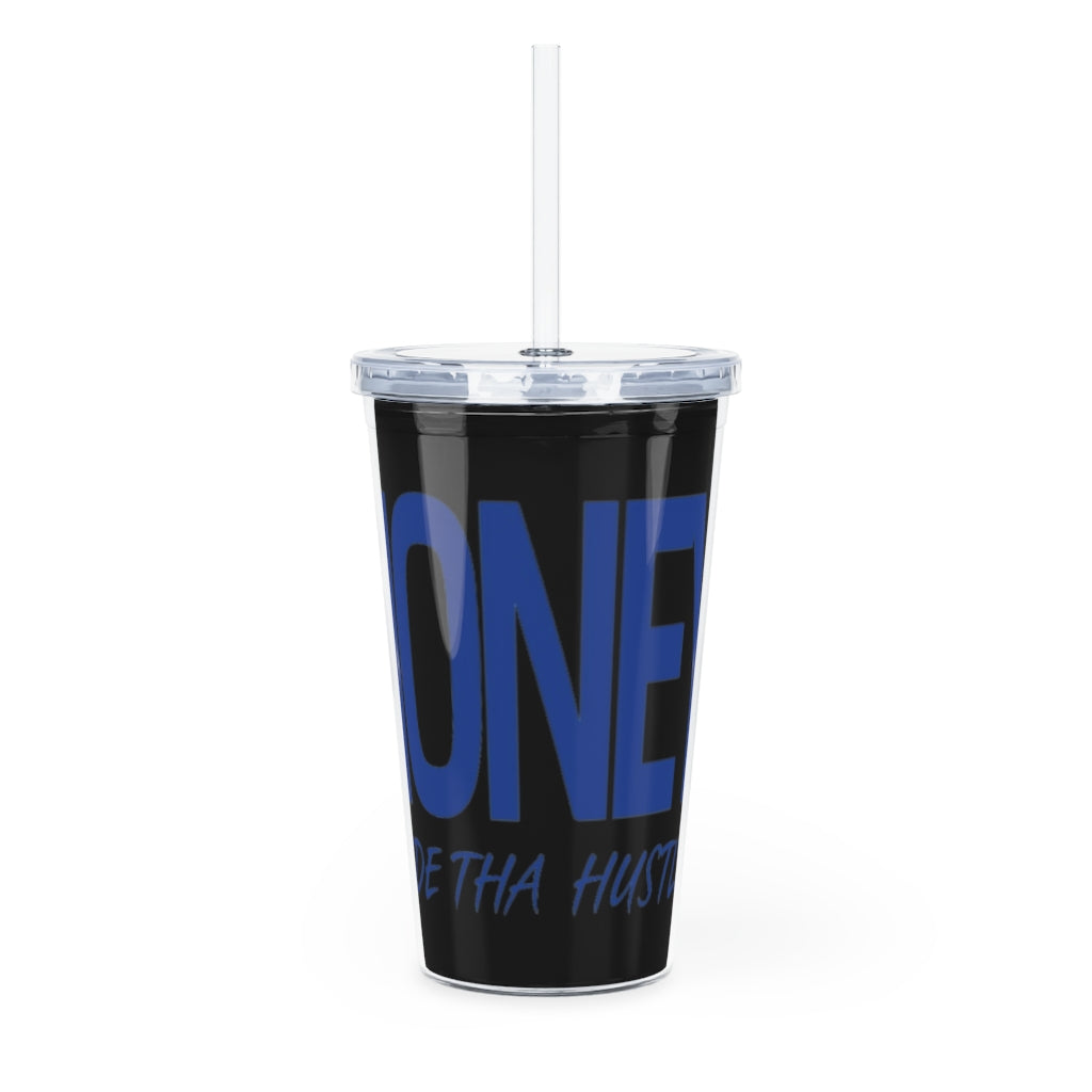 GMoney Hustl3 Plastic Tumbler with Straw